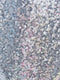 Mini Disc Sequin Nylon Mesh Fabric  / Sold By The Yard