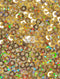 Mini Disc Sequin Nylon Mesh Fabric  / Sold By The Yard