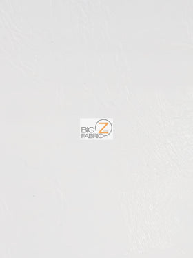 Modern Distress Upholstery Vinyl Fabric / Snow White / By The Roll - 30 Yards