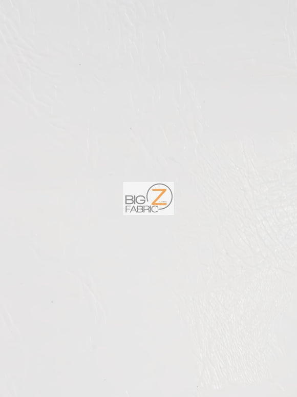 Modern Distress Upholstery Vinyl Fabric / Snow White / By The Roll - 30 Yards