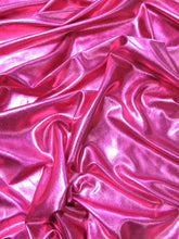 Metallic Foil Spandex Fabric / Stretch Lycra Sold By The Yard