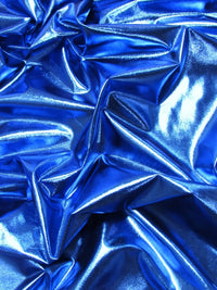 Metallic Foil Spandex Fabric / Stretch Lycra Sold By The Yard