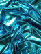 Metallic Foil Spandex Fabric / Stretch Lycra Sold By The Yard