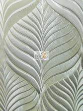Mint Leaf Upholstery Drapery Fabric / Sand / Sold By The Yard