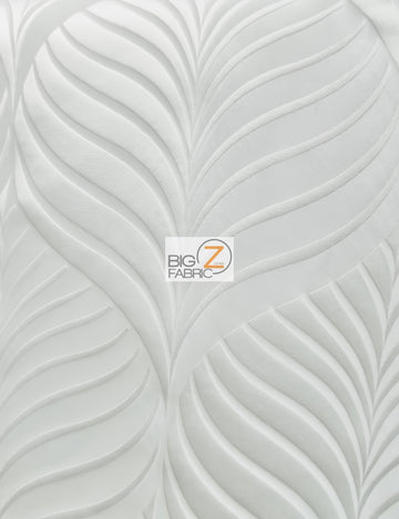 Mint Leaf Upholstery Drapery Fabric / Winter / Sold By The Yard