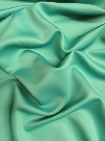 Neoprene Scuba Techno Athletic Double Knit All-Purpose Fabric / Aqua / Sold By The Yard