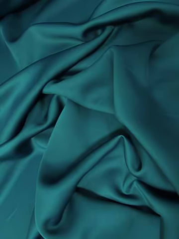 Neoprene Scuba Techno Athletic Double Knit All-Purpose Fabric / Teal / Sold By The Yard / CLOSEOUT Lot