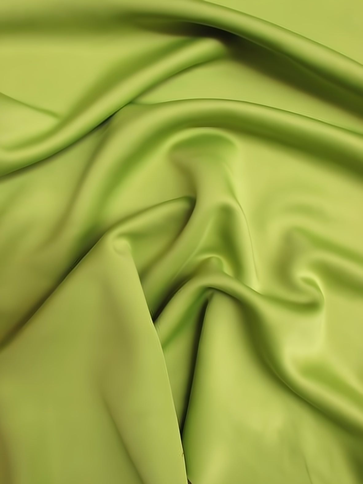 Neoprene Scuba Techno Athletic Double Knit All-Purpose Fabric / Lime / Sold By The Yard