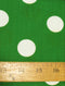 Poly Cotton Printed Fabric Polka Dots / Sold By The Yard