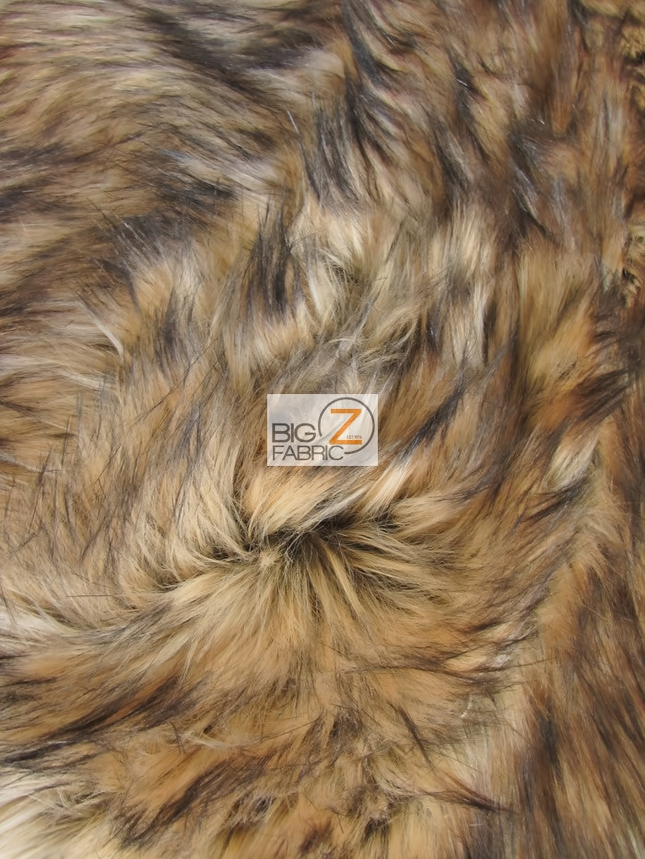 Tundra Wolf Animal Short Pile Coat Costume Faux Fur Fabric / Sold By The Yard (Second Quality Goods)