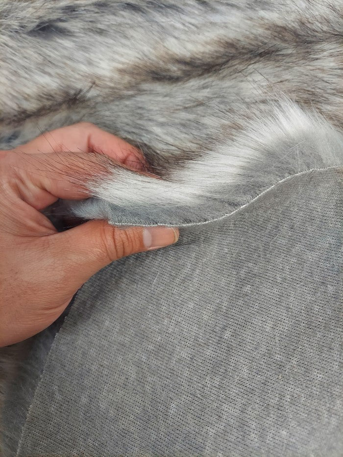 Glacier Wolf Animal Coat Costume Fabric / Sold By The Yard-4