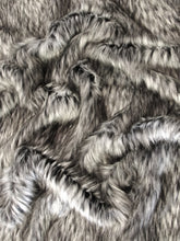 Siberian Husky Animal Faux Fur Fabric / Sold By The Yard