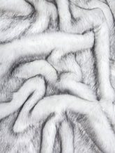 Wolf Animal Long Pile Faux Fur Fabric / Sold By The Yard