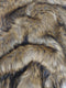 Wolf Animal Long Pile Faux Fur Fabric / Sold By The Yard