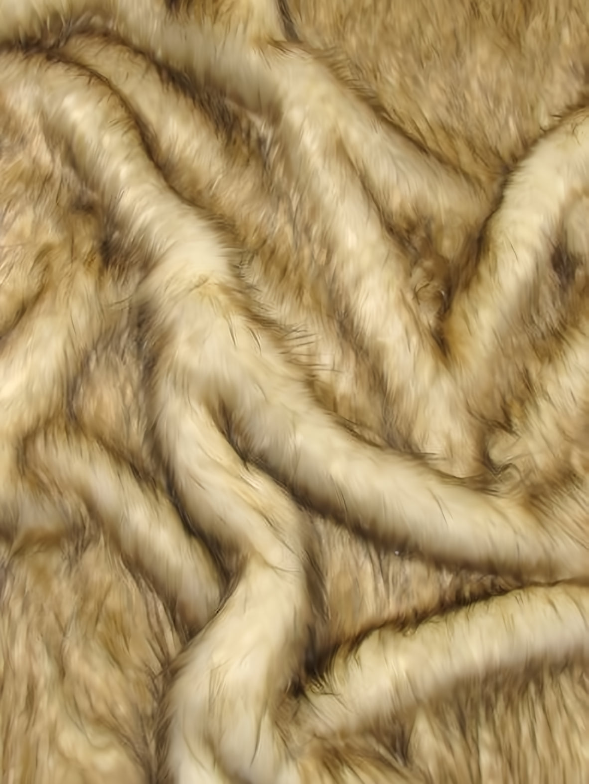 Lynx Cat Animal Short Pile Coat Costume Faux Fur Fabric / Sold By The Yard (Second Quality Goods)