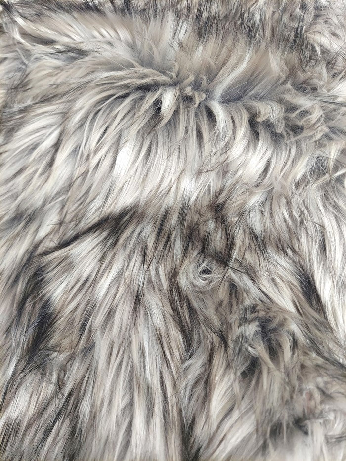 Gray Wolf Animal Coat Costume Fabric / Sold By The Yard