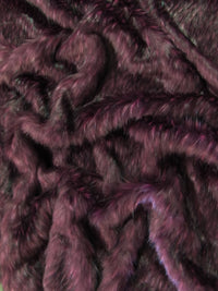 Siberian Husky Animal Faux Fur Fabric / Sold By The Yard