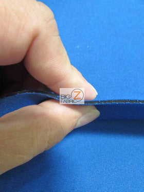 Neoprene Bonded Sponge Waterproof Wetsuit Fabric / 1mm Royal Blue / Sold By The Yard - 0