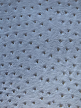 Blue Classic Ostrich Upholstery Vinyl Fabric / By The Roll - 30 Yards