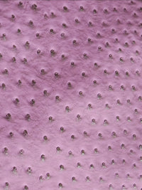 Passion Purple Classic Ostrich Upholstery Vinyl Fabric / By The Roll - 30 Yards