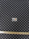 Poly Cotton Printed Fabric Polka Dots / Sold By The Yard