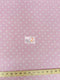Poly Cotton Printed Fabric Polka Dots / Sold By The Yard