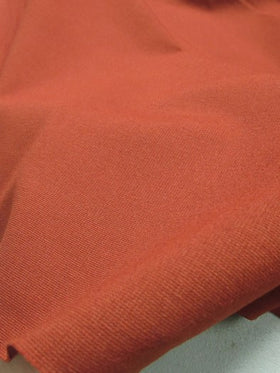 Ponte De Roma Jersey Knit Spandex Fabric / Cream / Sold By The Yard - 0
