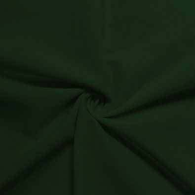 Ponte De Roma Jersey Knit Spandex Fabric / Hunter Green / Sold By The Yard