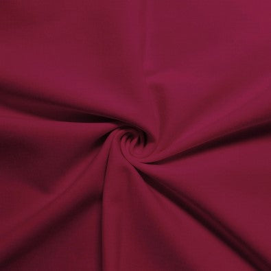 Ponte De Roma Jersey Knit Spandex Fabric Magenta by the Yard | Big Z Fabric