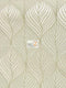 Peacock Leaf Floral Upholstery Fabric / Sold By The Yard