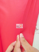 Solid Canvas Outdoor Anti-UV Waterproof Fabric / Red / 20 Yard Roll