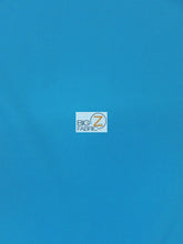 Solid Canvas Outdoor Anti-UV Waterproof Fabric / Aqua / 40 Yard Roll