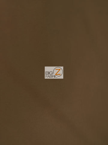 Solid Canvas Outdoor Anti-UV Waterproof Fabric / Brown / 60 Yard Roll