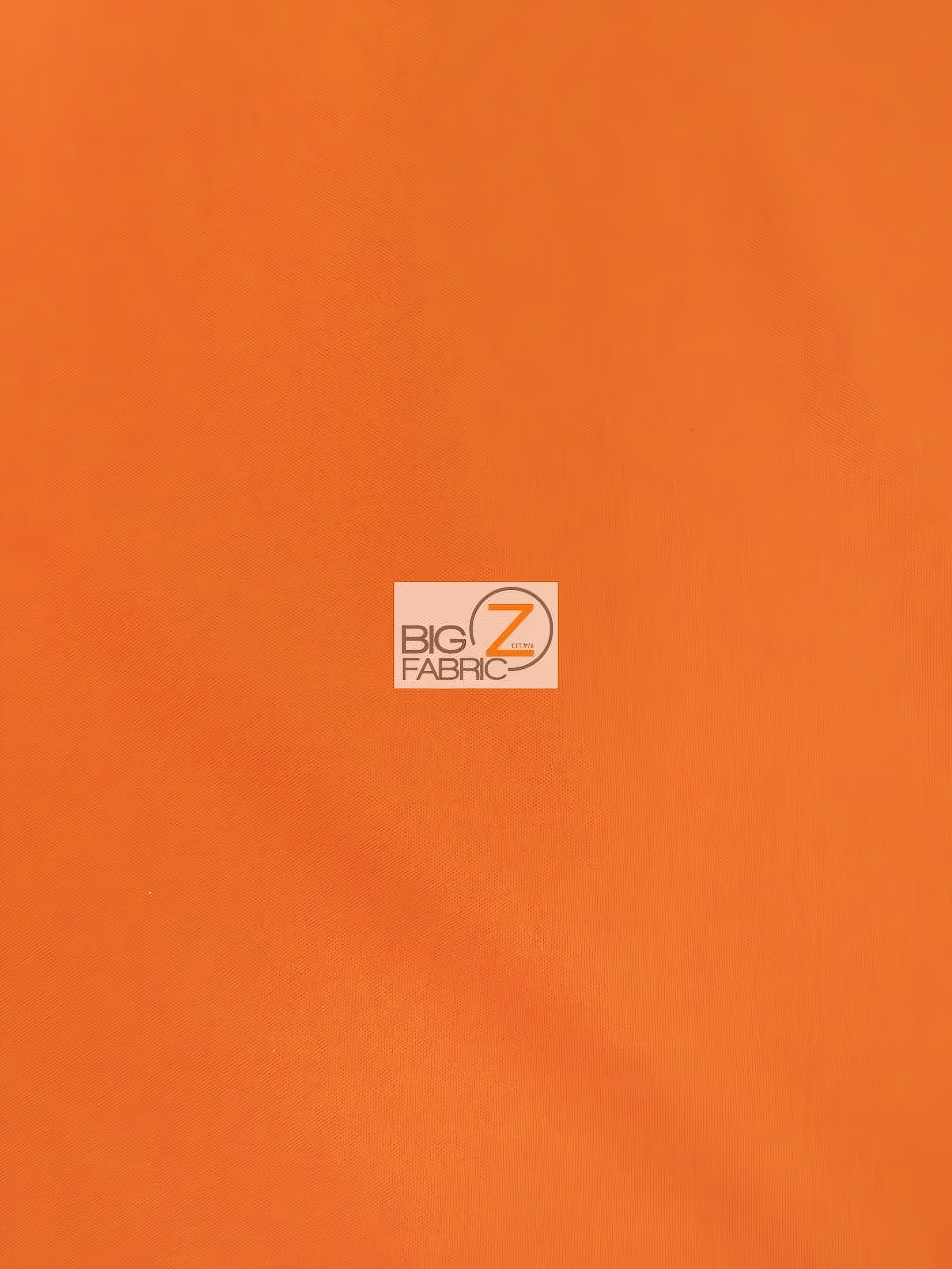 Solid Canvas Outdoor Anti-UV Waterproof Fabric / Orange / Sold By The Yard