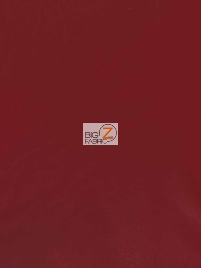 Solid Canvas Outdoor Anti-UV Waterproof Fabric / Burgundy / Sold By The Yard