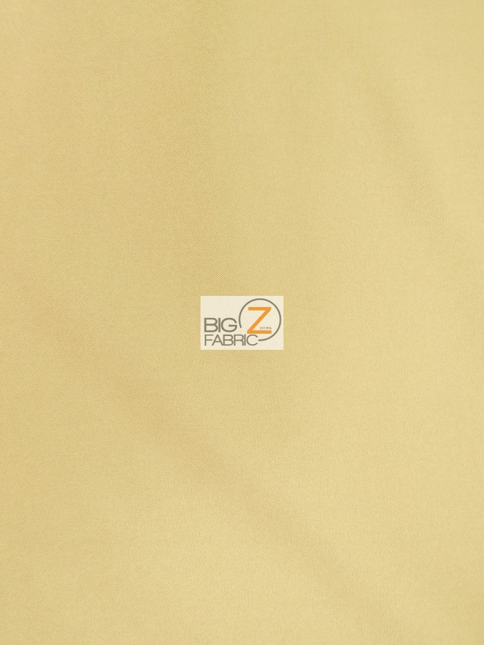 Solid Canvas Outdoor Anti-UV Waterproof Fabric / Khaki / Sold By The Yard