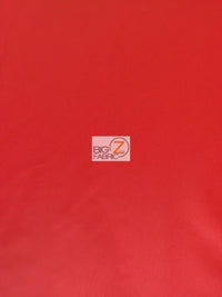 Solid Canvas Outdoor Anti-UV Waterproof Fabric / Red / Sold By The Yard