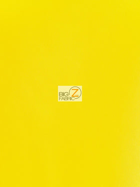 Solid Canvas Outdoor Anti-UV Waterproof Fabric / Yellow / Sold By The Yard