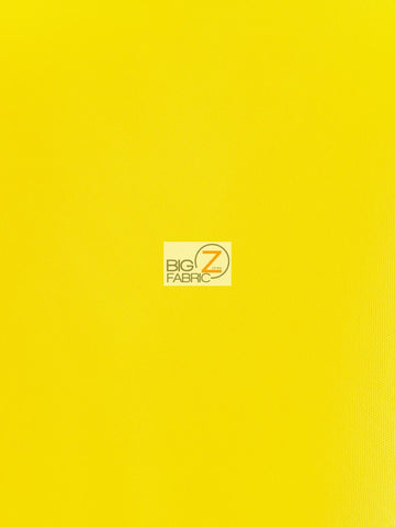 Solid Canvas Outdoor Anti-UV Waterproof Fabric / Yellow / Sold By The Yard