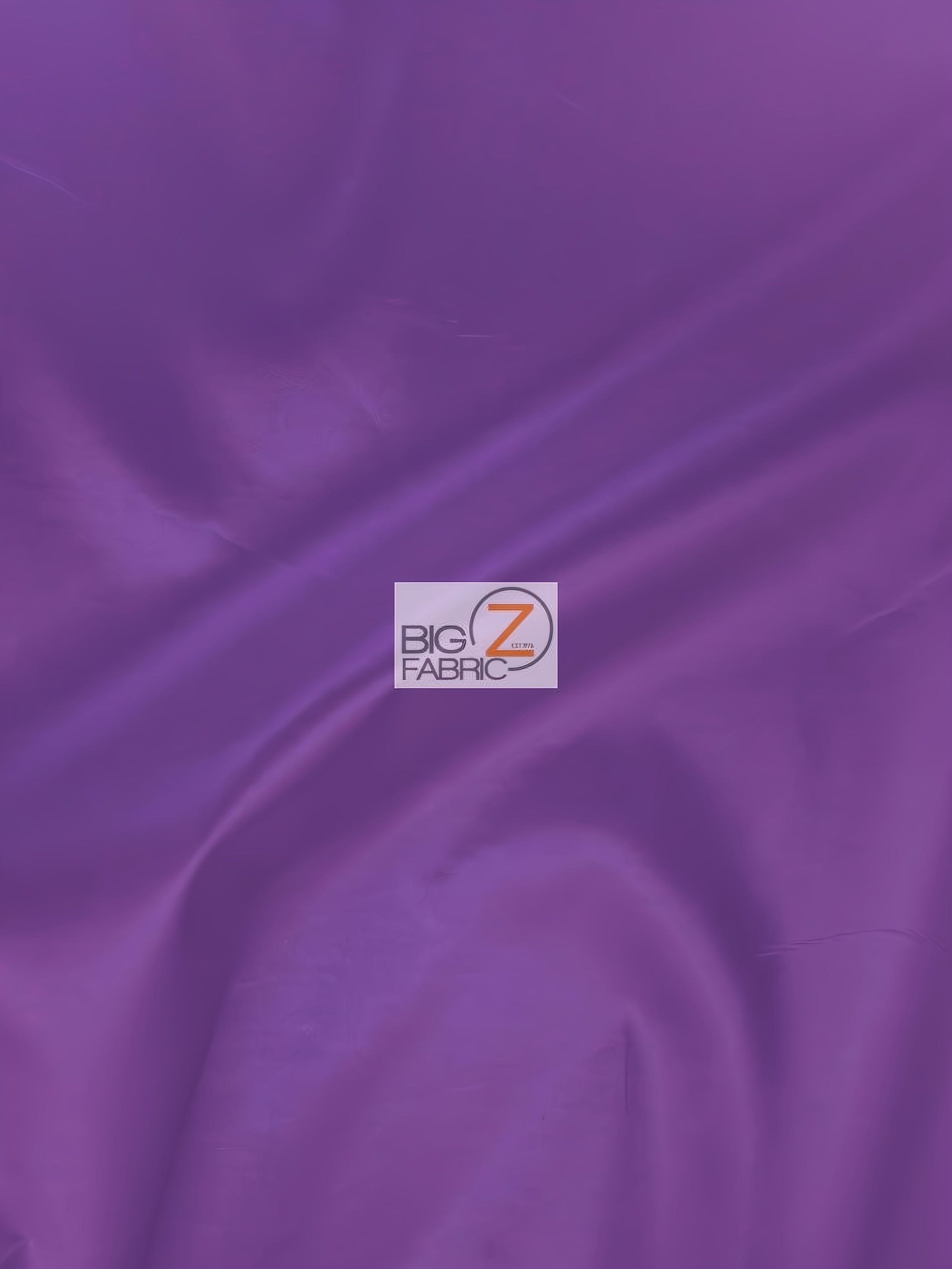 Solid Polyester Taffeta Fabric - Purple - 50 Yard Bolt/Roll