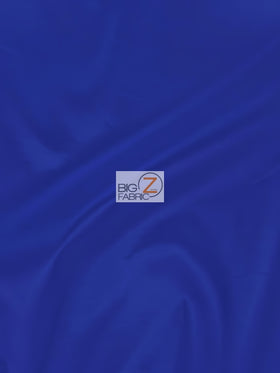 Solid Polyester Taffeta 58"/60" Fabric / Royal Blue / Sold By The Yard