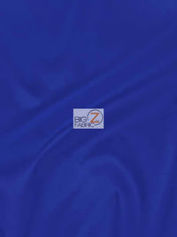Solid Polyester Taffeta Fabric - Royal Blue - 50 Yard Bolt/Roll