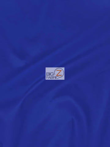 Solid Polyester Taffeta Fabric - Royal Blue - 50 Yard Bolt/Roll