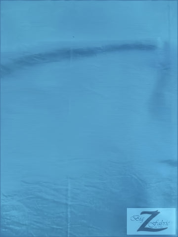 Solid Polyester Taffeta Fabric - Turquoise - 50 Yard Bolt/Roll