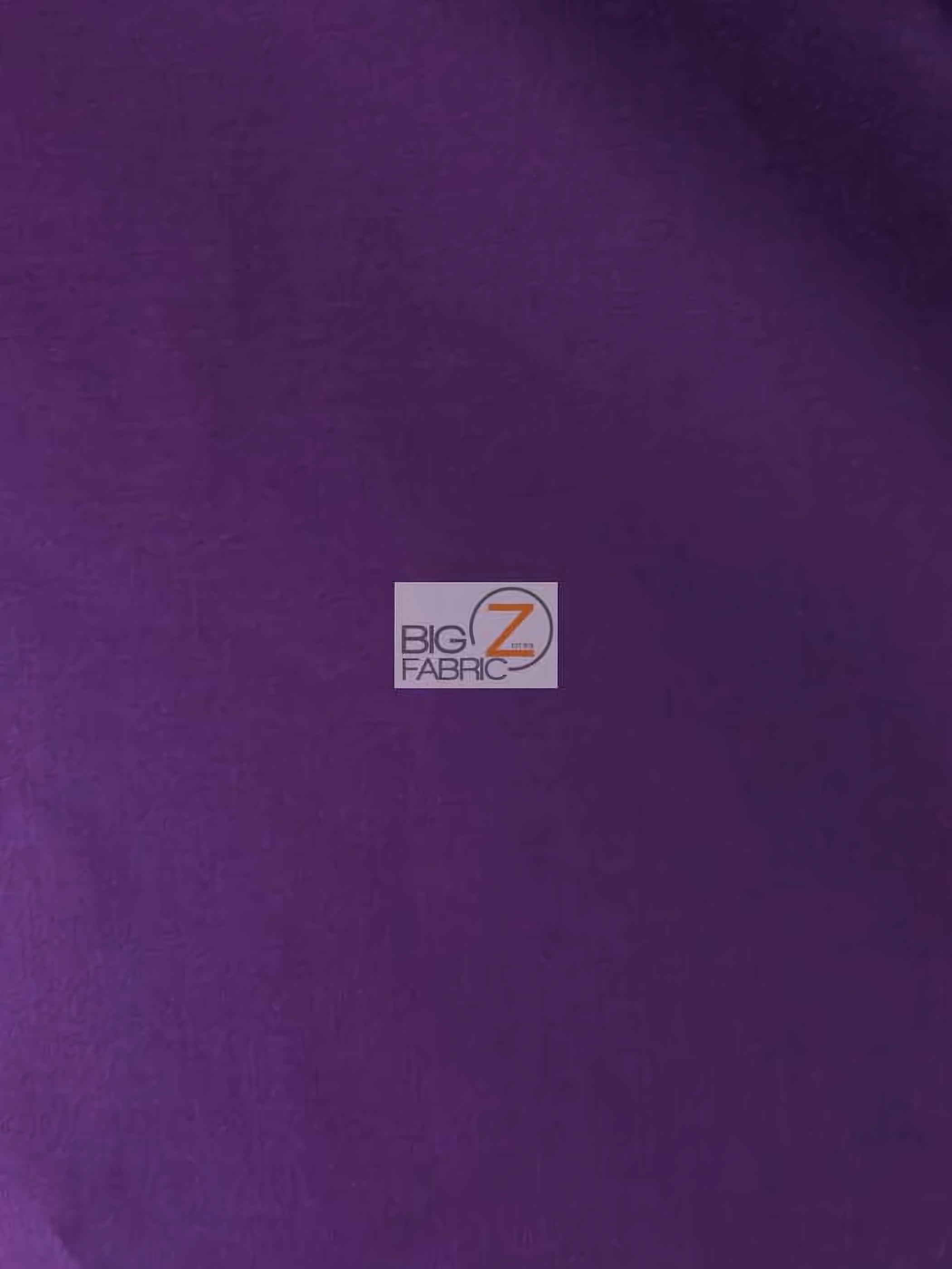 Poly Cotton Solid Fabric / Eggplant / 100 Yard Bolt