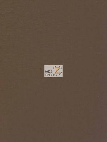 Poly Cotton Solid Fabric / Brown / 30 Yard Bolt