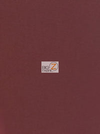 Poly Cotton Solid Fabric / Burgundy / 30 Yard Bolt