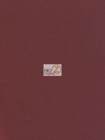 Poly Cotton Solid Fabric / Burgundy / 30 Yard Bolt