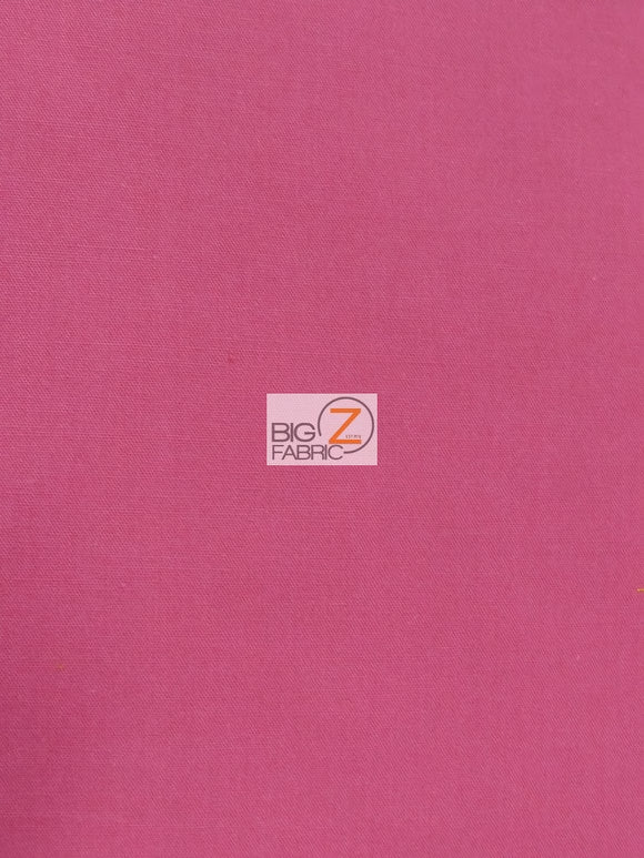 Poly Cotton Solid Fabric / Fuchsia / 30 Yard Bolt