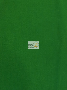 Poly Cotton Solid Fabric / Green / 30 Yard Bolt